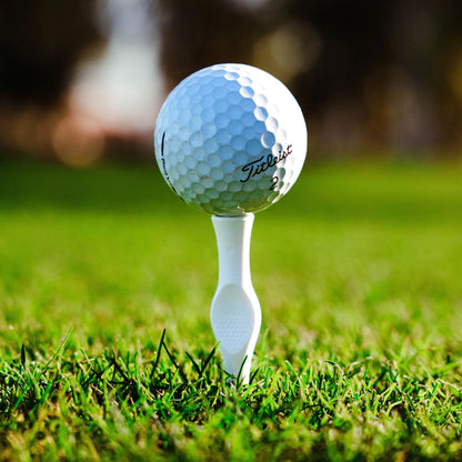 3-Inch White Divot Tee and Golf Repair Tool