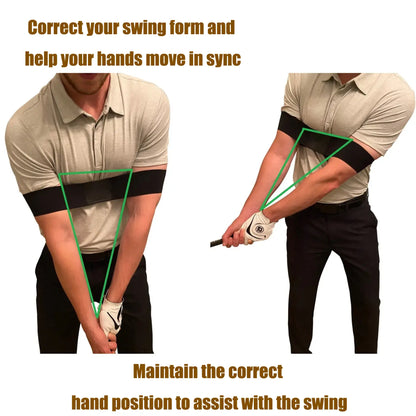 Professional Golf Swing Trainer with Stainless Steel Shaft and Rubber Grip - Portable Device with Click Feedback for Tempo Training Suitable for All Skill Levels