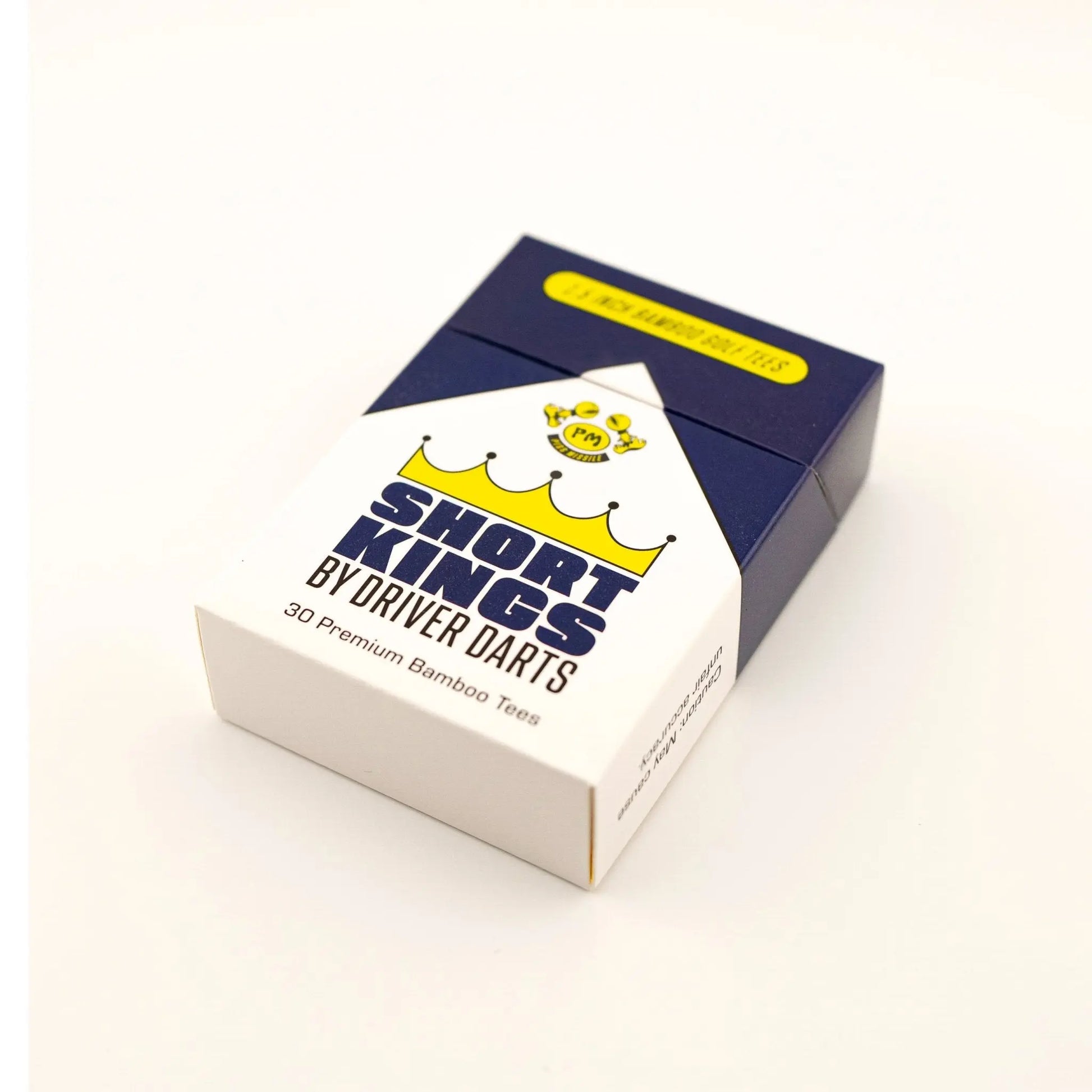 Short Kings Golf Tees - 30 Count Pack