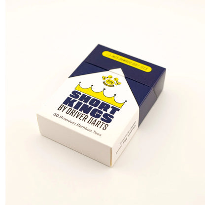 Short Kings Golf Tees - 30 Count Pack