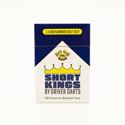 Short Kings Golf Tees - 30 Count Pack