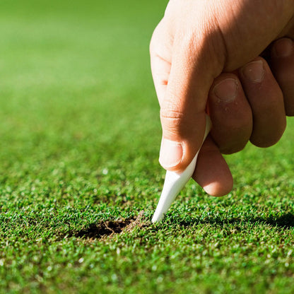 3-Inch White Divot Tee and Golf Repair Tool