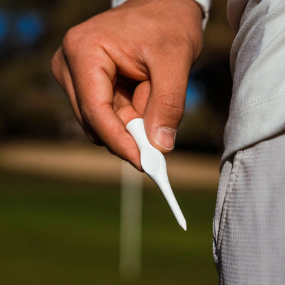 3-Inch White Divot Tee and Golf Repair Tool